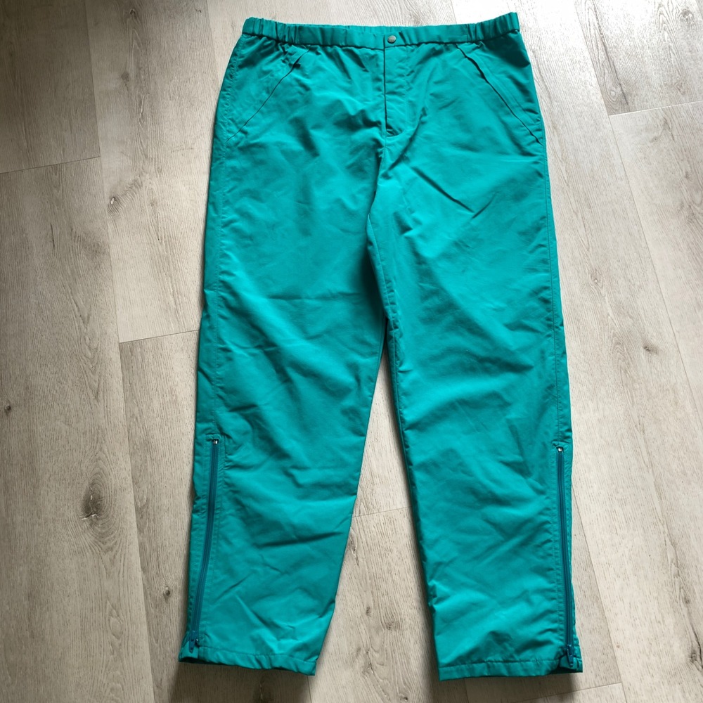 Eddie Bauer Gore-Tex Vintage Ski Pants Mens Large Teal Green 7351 Snow Trousers